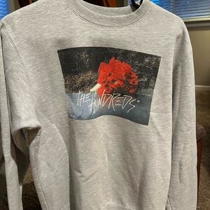 The Hundreds Gray Graphic Sweater